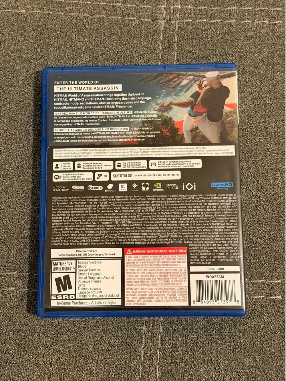 Hitman: World of Assassination for PlayStation 5